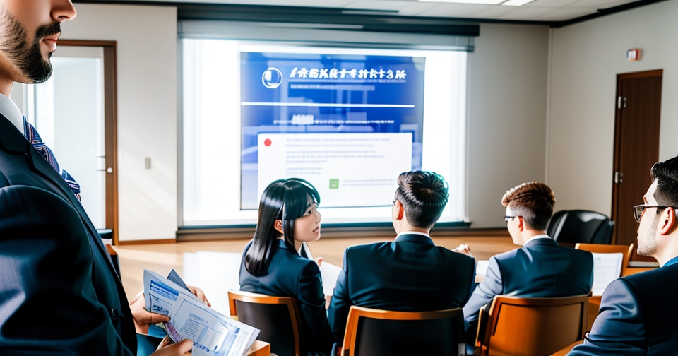 金融控股公司的會議現場