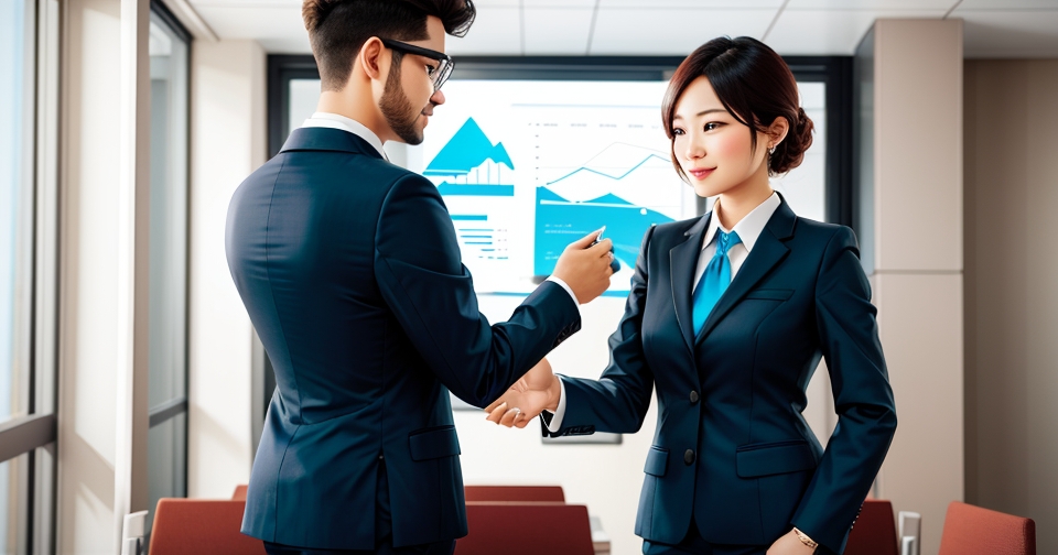 金融控股公司的會議現場