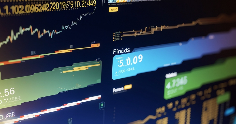 未來股票交易概念圖