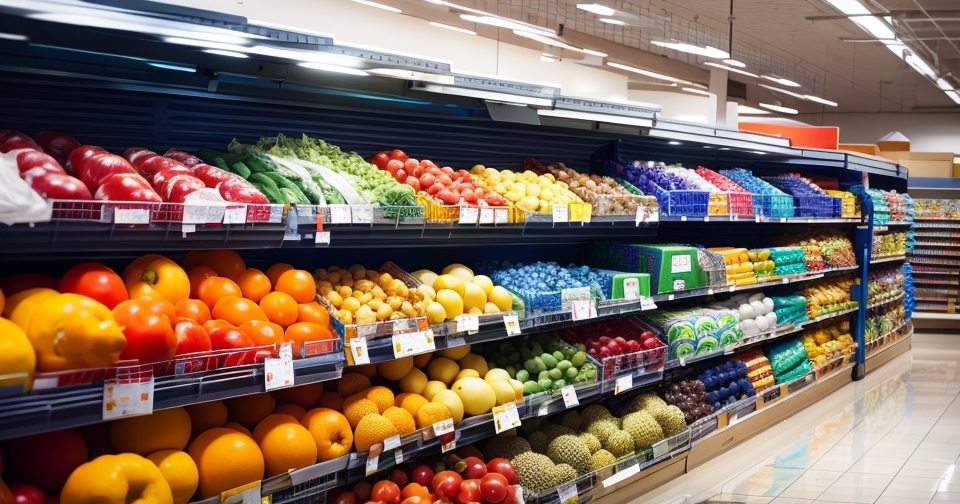 配送中心忙碌的工作場景