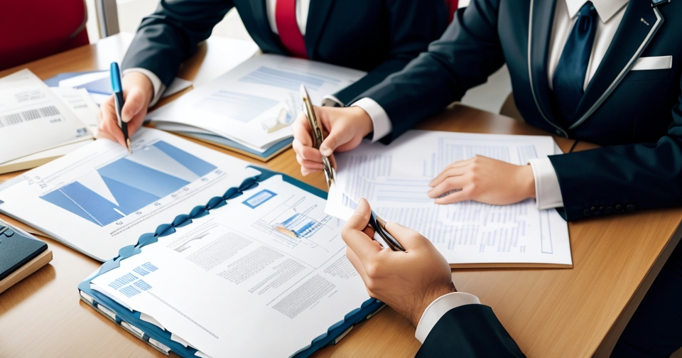 律師正在討論反壟斷案件