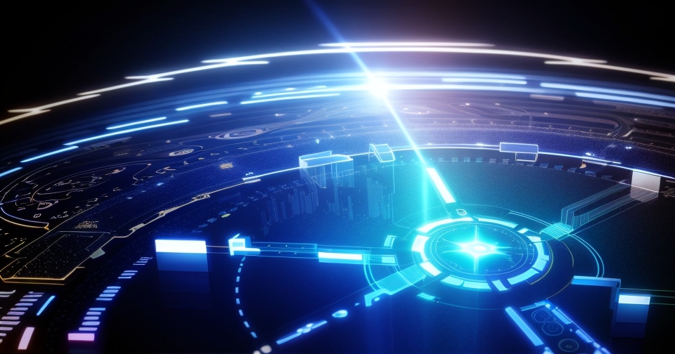 矽光子技術在AI應用中的示意