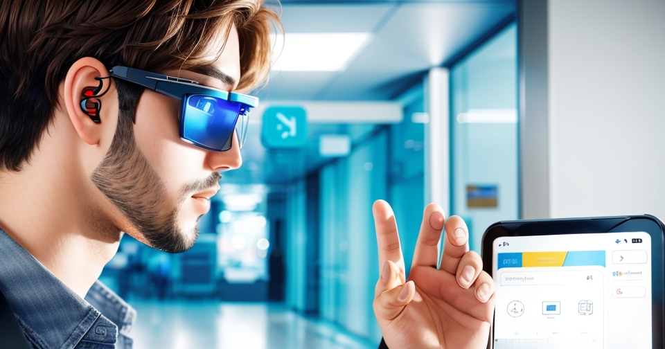 智慧眼鏡與人工智慧助理互動