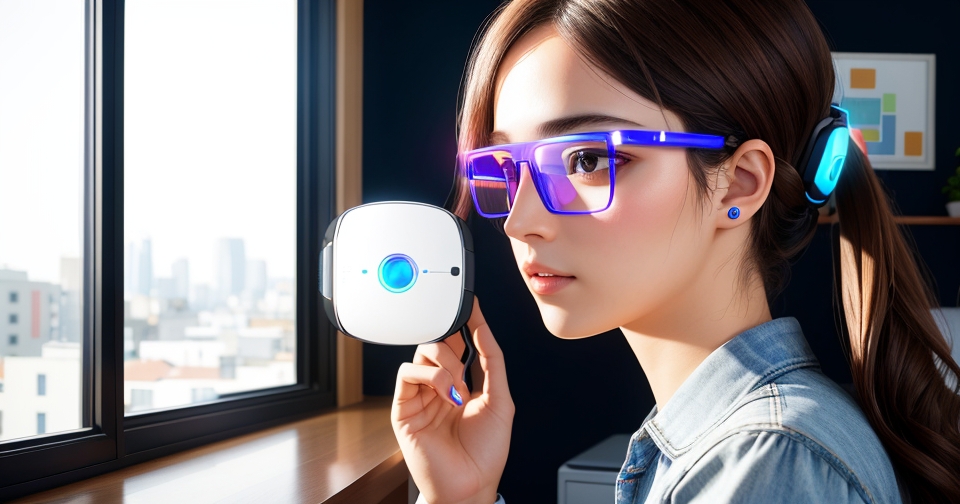 智慧眼鏡與人工智慧助理互動