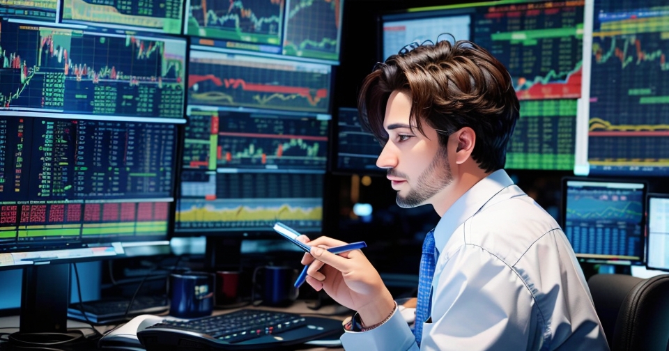 交易員分析AI相關股票