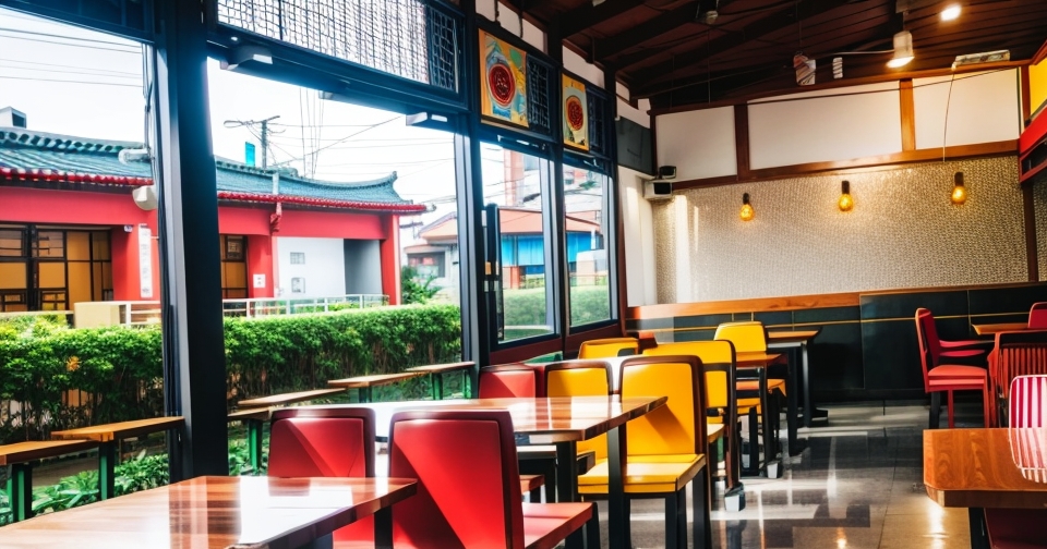 鼎泰豐在美國的餐廳內部