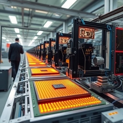 AI晶片在工廠中的生產過程