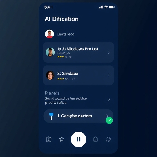 人工智慧聽寫應用程式介面