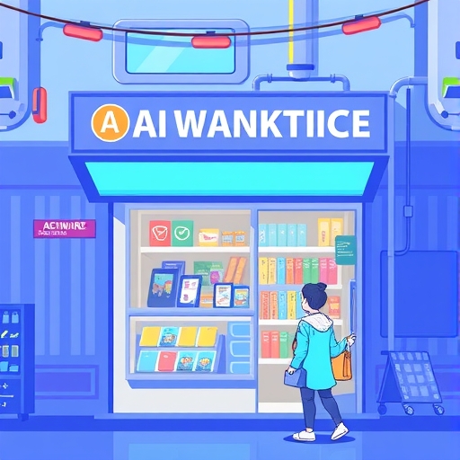 一位男子正在街頭交易股票