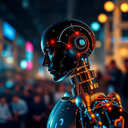 一位男子正在街頭交易股票