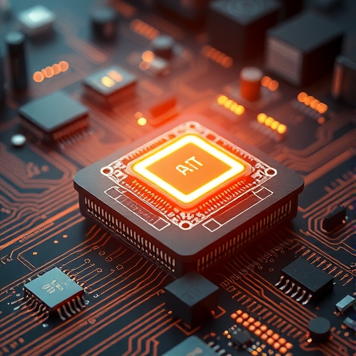 先進製程技術的台積電晶片