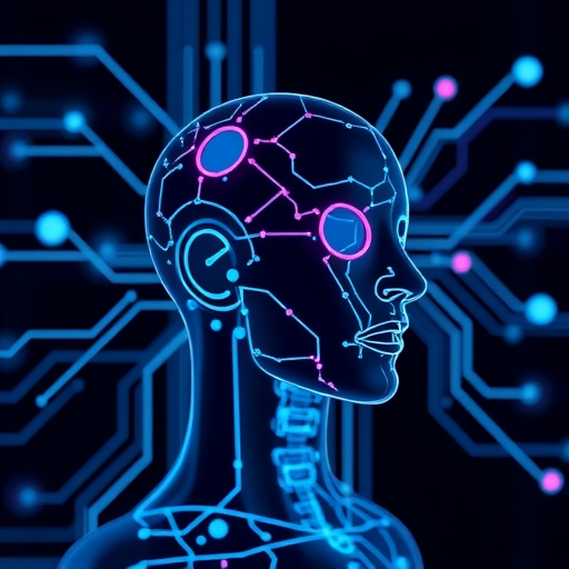 技術專家在研發生物識別系統