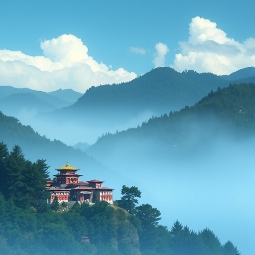 不丹風景與數位貨幣