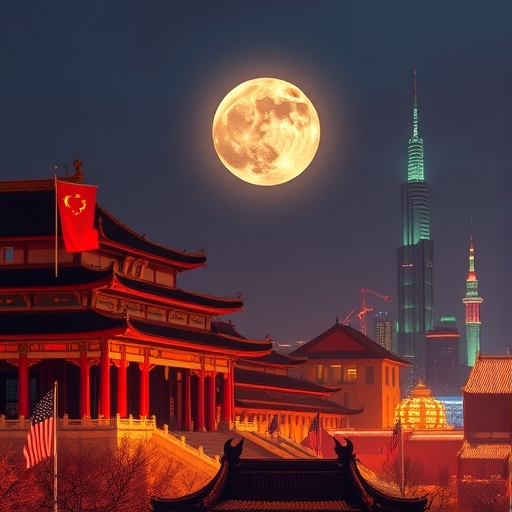 中國通縮影響的經濟示意圖