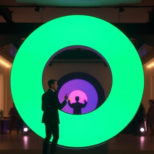 一位男子正在街頭交易股票