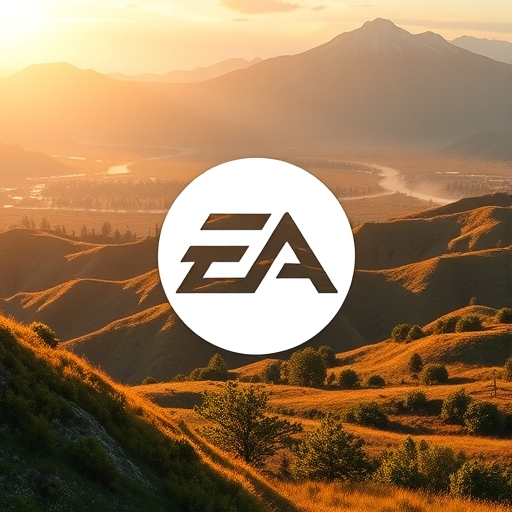 EA 標誌在數位景觀中