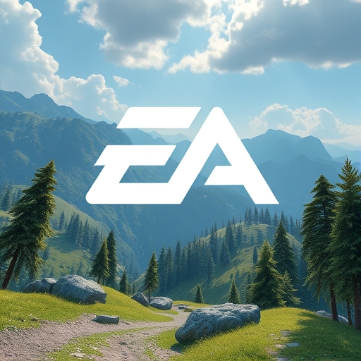 EA 標誌在數位景觀中