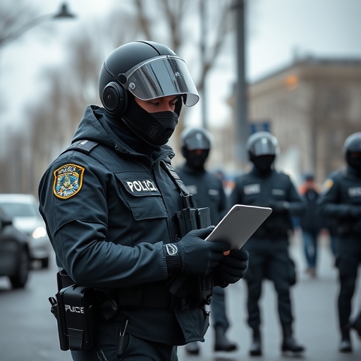 法國警方逮捕駭客的場景