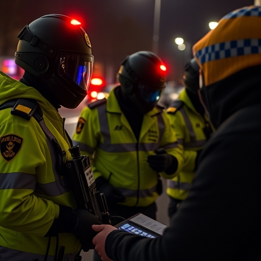 法國警方逮捕駭客的場景