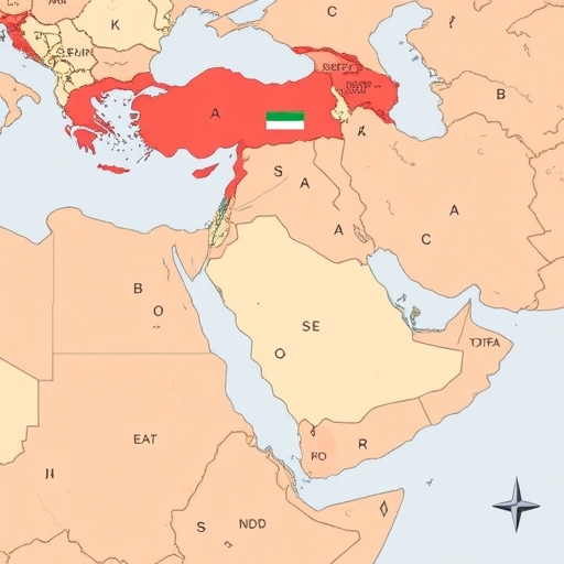 中東地區的地緣政治緊張局勢插圖