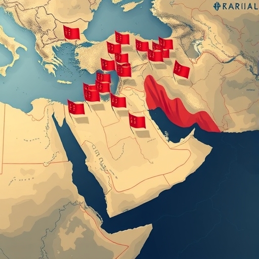 中東地區的地緣政治緊張局勢