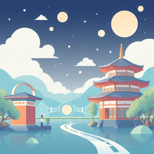 一個現代化的銀行畫廊，內部裝潢如咖啡館