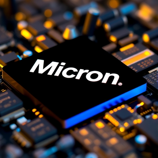 展示高頻寬記憶體（HBM）技術的圖示