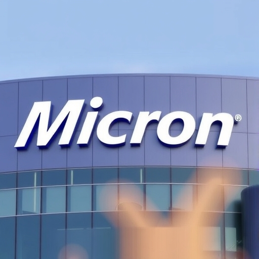 顯示美光科技財報的圖表