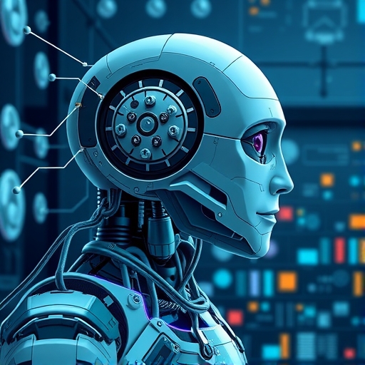 微軟人工智慧電腦插圖