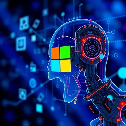 微軟穩健的財務實力示意圖