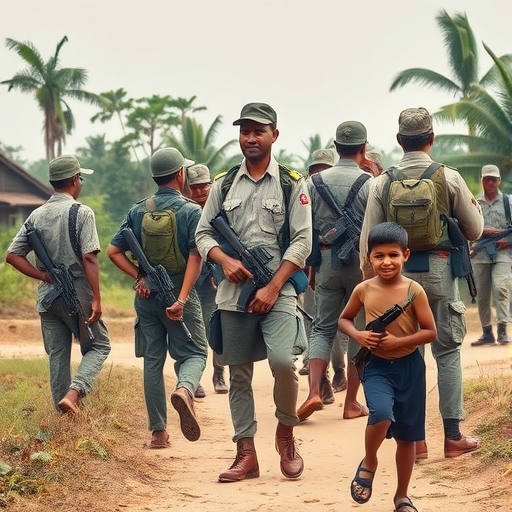 緬甸內戰戰鬥場景