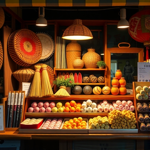 澎湖島當地產品展示