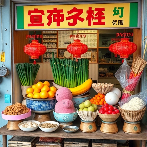 澎湖島當地產品展示