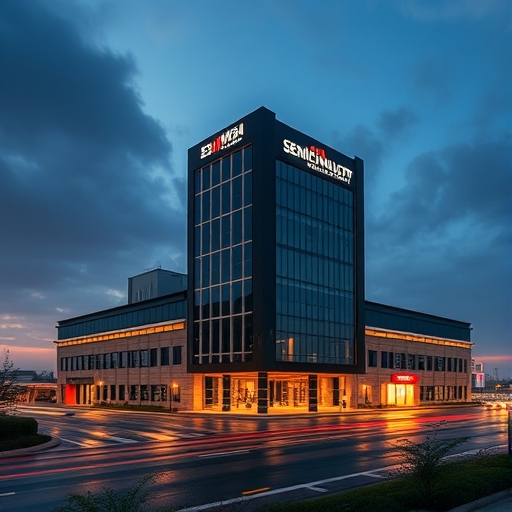 台灣半導體製造公司的外觀