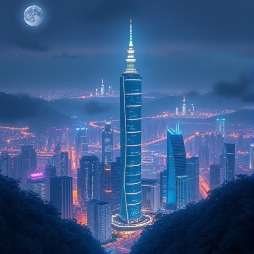 台灣數位韌性概念藝術