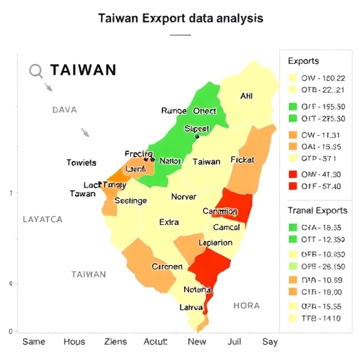 台灣出口數據分析圖表