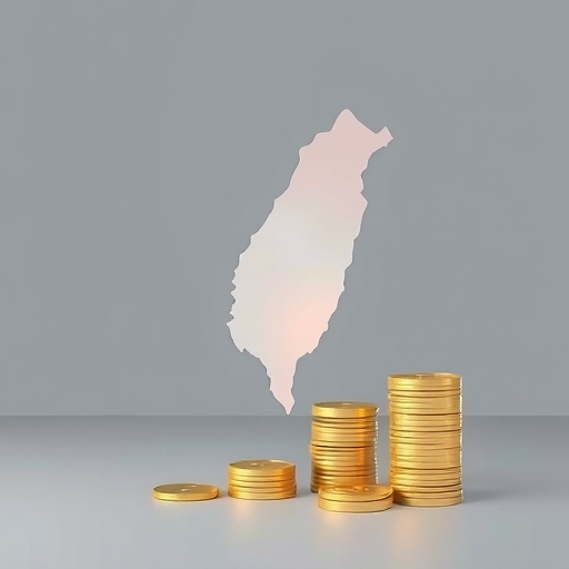 台灣財務策略概念的圖像