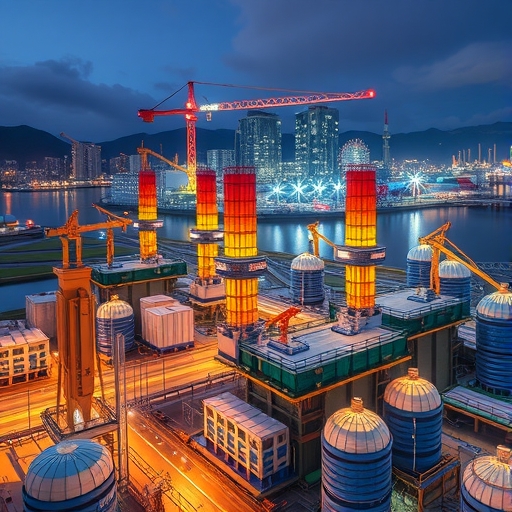 嘉義半導體工廠建設進行中