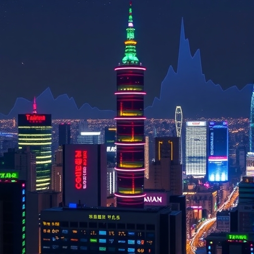 一位男子正在街頭交易股票