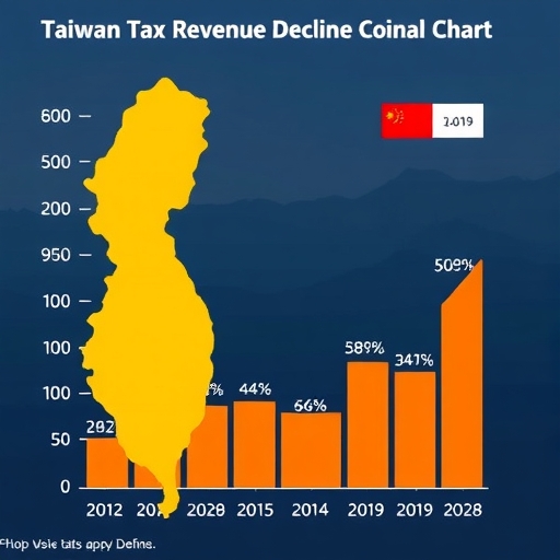 房地合一稅收下降圖表