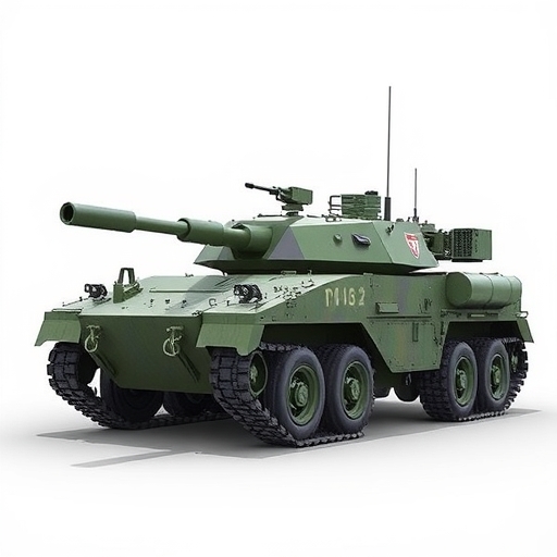 台灣科技在國防系統中的應用示意圖