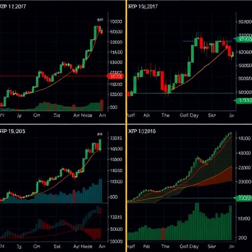 XRP價格走勢圖相似性