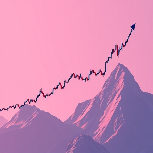 XRP 上漲的價格圖表