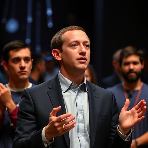 一位男子正在街頭交易股票