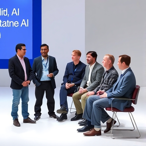 一位男子正在街頭交易股票