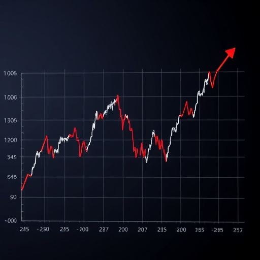 牛市的股市圖表