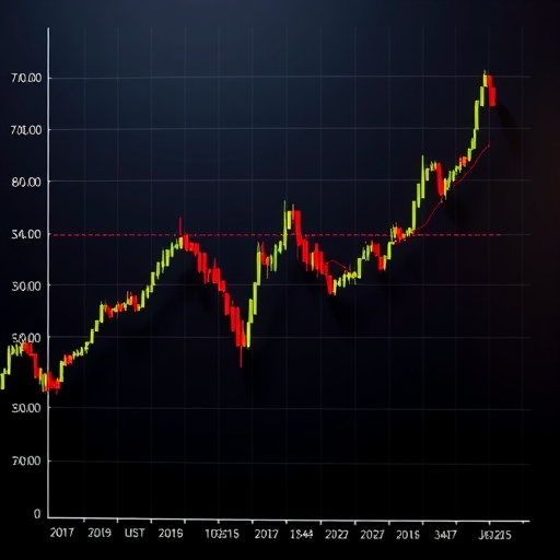 牛市的股市圖表