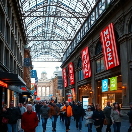 繁忙的股票市場