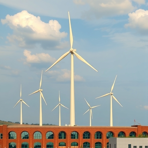 一座獨特的風力發電廠