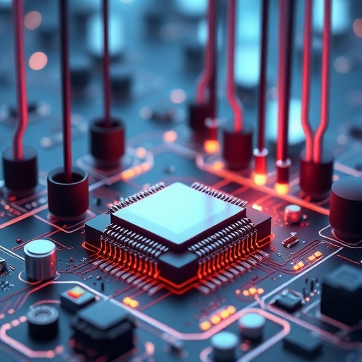 半導體環繞式閘極技術的示意圖